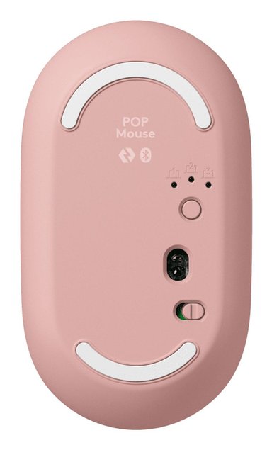 KIT TECLADO Y MOUSE INALAMBRICO LOGITECH POP ICON ROSADO ESPAÑOL - 4