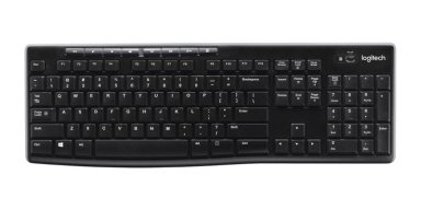TECLADO INALAMBRICO K270 ESPAÑOL NEGRO - 1