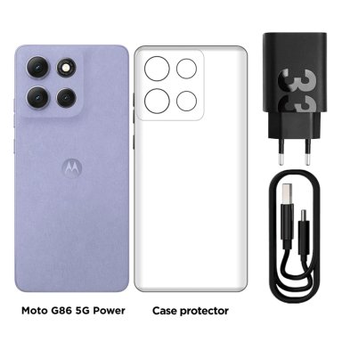SMARTPHONE MOTO G86 POWER 5G 256GB 8GB 6.6' LILA - 3