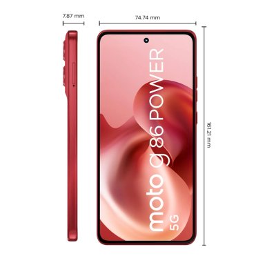 SMARTPHONE MOTO G86 POWER 5G 256GB 8GB 6.6' CHERRY - 4