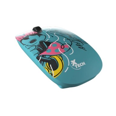 MOUSE INALAMBRICO MINNIE MOUSE 4 BOTONES AGUAMARINA - 2
