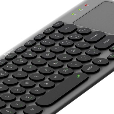 TECLADO INALAMBRICO KEYGLIDER CON PANEL TACTIL - 3