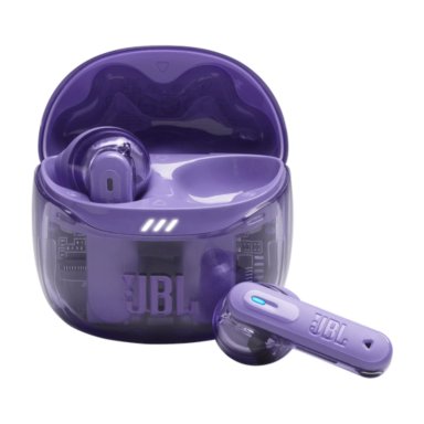 AUDIFONOS INALAMBRICOS JBL TUNE FLEX 2 GHOST EDITION MORADO - 1