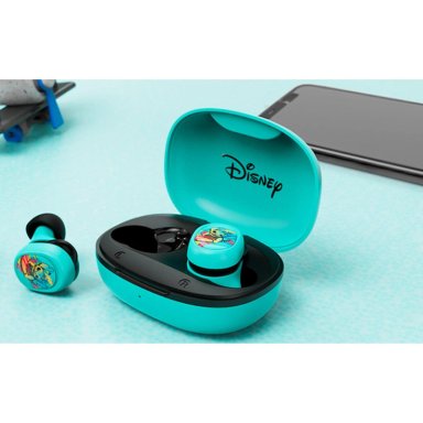 AUDIFONOS TWS STITCH INALAMBRICOS CON ESTUCHE DE CARGA AZUL - 3