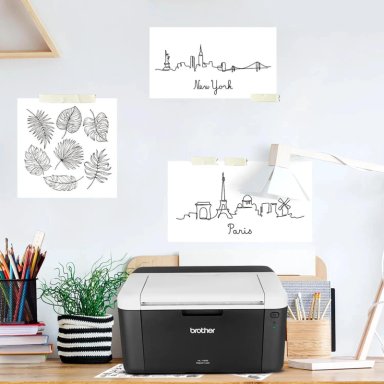 IMPRESORA LASER MONOCROMATICA BROTHER HL-1202 - 6
