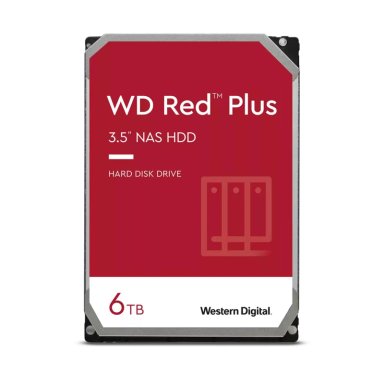 DISCO DURO INTERNO 3.5' 6 TB WESTERN DIGITAL RED PLUS - 1
