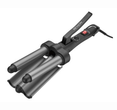 REVLON ONDULADOR WAVER JUMBO DE 3 BARRILES GRIS - 1