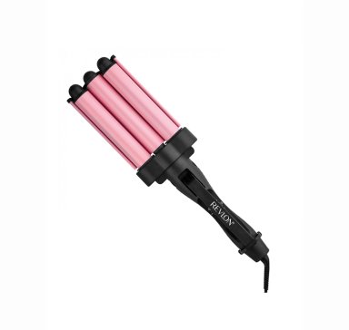 REVLON ONDULADOR WAVER JUMBO DE 3 BARRILES ROSA - 5