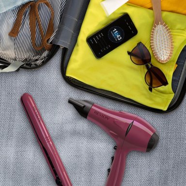 REVLON COMBO SECADOR Y PLANCHA ALISADOR DE VIAJE RVDR5230LA2 - 6