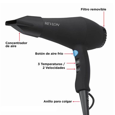 REVLON SECADOR SMOOTH BRILLIANCE MOTOR AC RVDR5251LA2 - 4