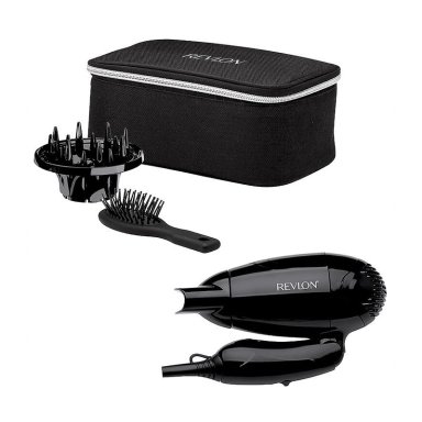 REVLON KIT SECADOR DE VIAJE+DIFUSOR+CEPILLO RVDR5305LA2 - 1