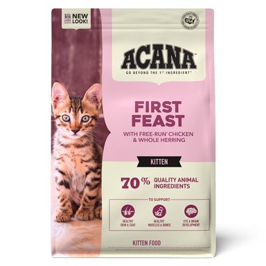 ALIMENTO SECO GATOS CACHORRO ACANA 1.8 KG KITTEN FIRST FEAST - 1