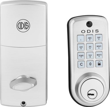 CERROJO ODIS DIGITAL 6400 PLATA SATINADO - 3