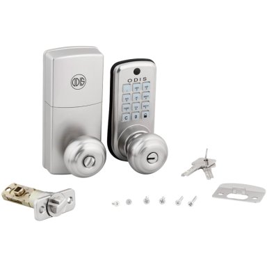 CERRADURA ODIS DIGITAL CON POMO 6500 - PLATA - 6