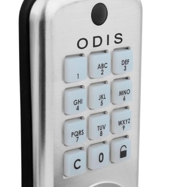 CERRADURA ODIS DIGITAL CON POMO 6500 - PLATA - 7