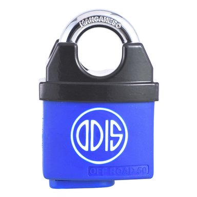 CANDADO ODIS OFF ROAD HOMBROS 50 MM AZUL - 2