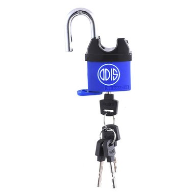 CANDADO ODIS OFF ROAD HOMBROS 50 MM AZUL - 6