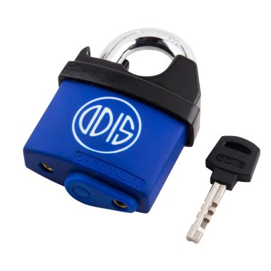 CANDADO ODIS OFF ROAD HOMBROS 60 MM AZUL - 5