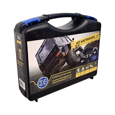 SET ODIS AUTO OFF ROAD CANDADO OR 60 MM + CADENA 10X1.4 MT BT - 9