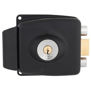 CERRADURA ODIS SOBREPONER 771 PUERTAS MADERA - NEGRO - 5