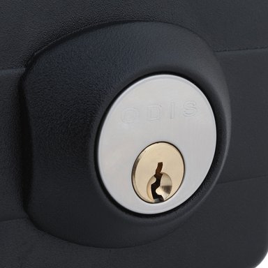 CERRADURA ODIS SOBREPONER 771 PUERTAS MADERA - NEGRO - 6