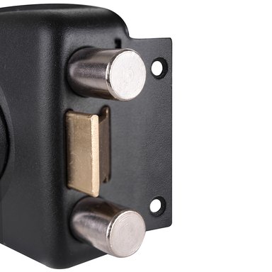 CERRADURA ODIS SOBREPONER 771 PUERTAS MADERA - NEGRO - 8