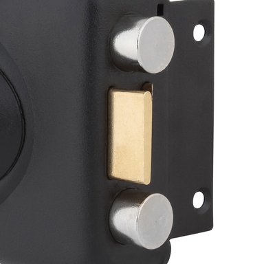 CERRADURA ODIS SOBREPONER 771 PUERTAS MADERA - NEGRO - 9