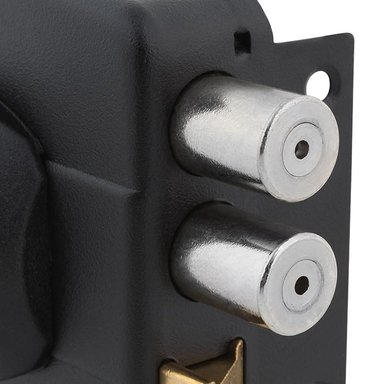 CERRADURA ODIS SOBREPONER 321 PUERTAS DE MADERA -NEGRO - 3