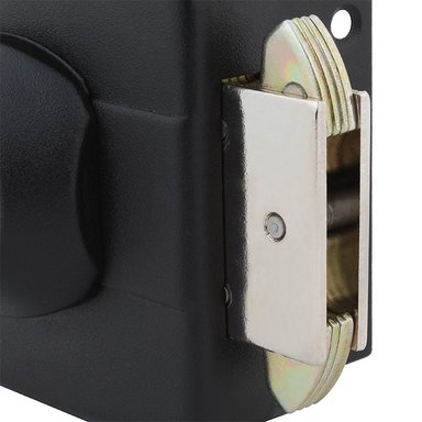 CERRADURA ODIS SOBREPONER 393 PUERTA CORREDERA CON CAJA METÁLICA - NEGRO - 7