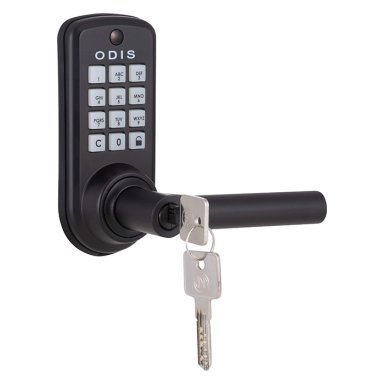CERRADURA ODIS DIGITAL CON MANILLA 6600 - NEGRO - 2