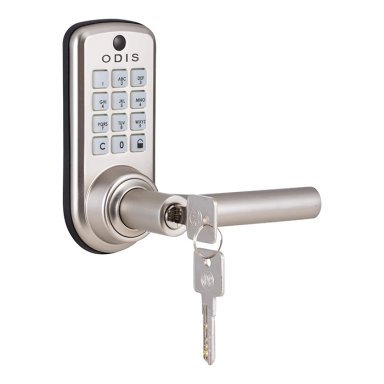 CERRADURA ODIS DIGITAL CON MANILLA 6600 - PLATA - 2