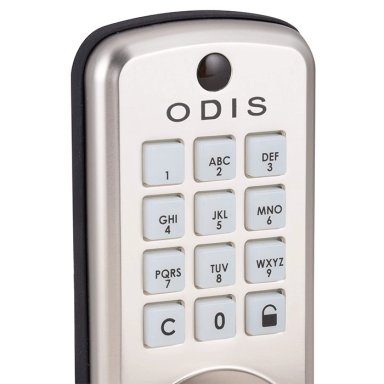 CERRADURA ODIS DIGITAL CON MANILLA 6600 - PLATA - 5