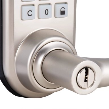 CERRADURA ODIS DIGITAL CON MANILLA 6600 - PLATA - 6