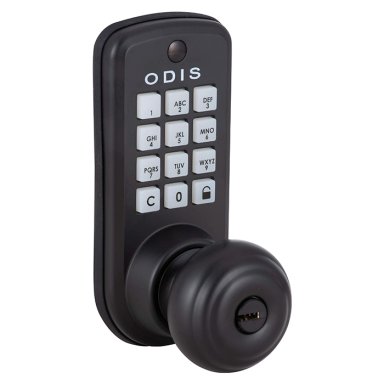 CERRADURA ODIS DIGITAL CON POMO 6500 - NEGRO - 1