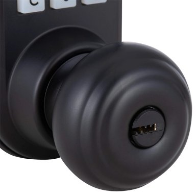 CERRADURA ODIS DIGITAL CON POMO 6500 - NEGRO - 5