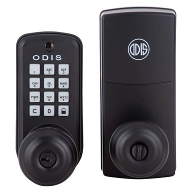 CERRADURA ODIS DIGITAL CON POMO 6500 - NEGRO - 6