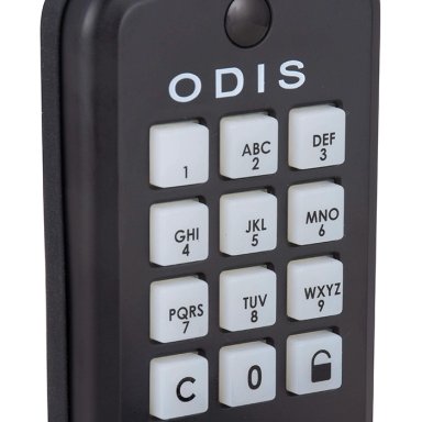 CERRADURA ODIS DIGITAL CON POMO 6500 - NEGRO - 7