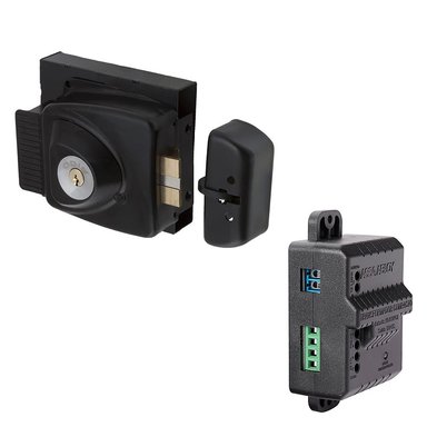 KIT ODIS CERRADURA ELÉCTRICA SOBREPONER 783 + TRANSFORMADOR - 1