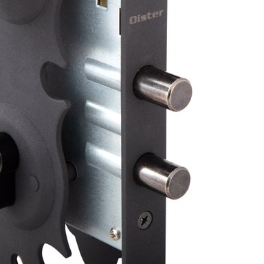 CERRADURA OISTER EMBUTIR TRANCURA INTERIOR - NEGRO - 7