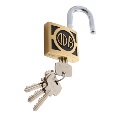 CANDADO ODIS 360 60 MM BRONCE FORJADO - 6