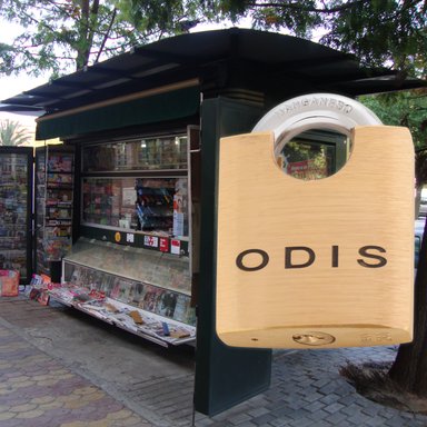 CANDADO ODIS 240 CON HOMBROS 40MM - 5