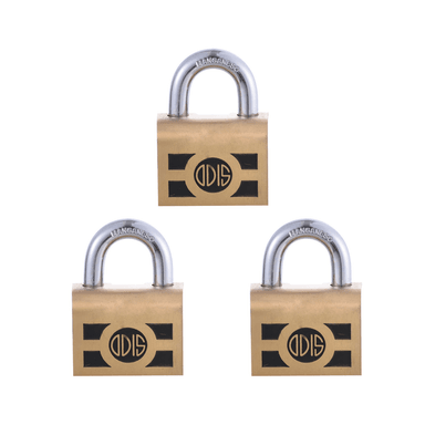 PACK ODIS 3 CANDADOS 750 46 MM LLAVES IGUALES - 2