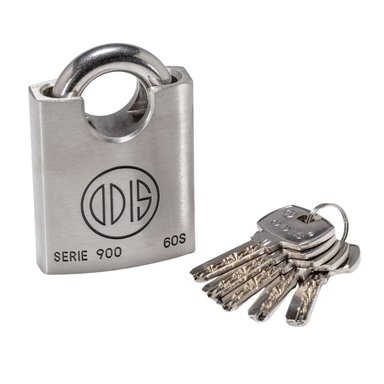 CANDADO ODIS 960 60 MM HOMBROS ACERO INOXIDABLE - 3