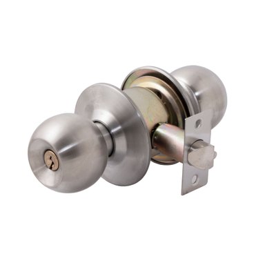 CERRADURA OISTER CILÍNDRICA 101 ACCESO - PLATA SATIN - 1