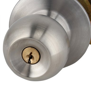 CERRADURA OISTER CILÍNDRICA 101 ACCESO - PLATA SATIN - 3