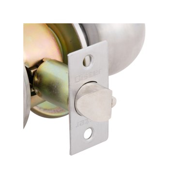 CERRADURA OISTER CILÍNDRICA 101 DORMITORIO - PLATA SATIN - 6