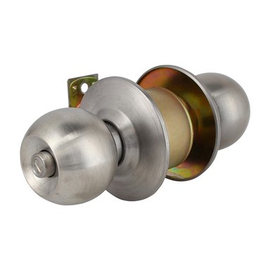 CERRADURA OISTER CILÍNDRICA 101 BAÑO - PLATA SATIN - 3