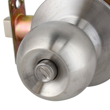CERRADURA OISTER CILÍNDRICA 101 BAÑO - PLATA SATIN - 6