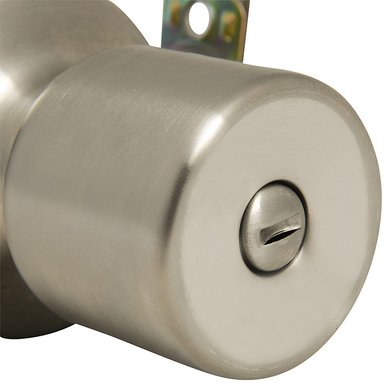 CERRADURA ODIS CILÍNDRICA 205 BAÑO - PLATA - 4
