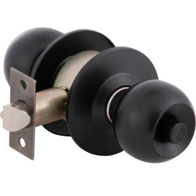 CERRADURA OISTER CILÍNDRICA 101 DORMITORIO NEGRO BT - 1